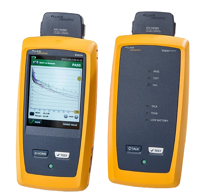 Certificación de redes con equipo Fluke DSX-8000